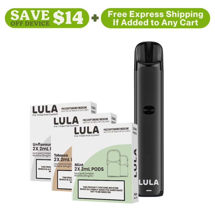 LULA Closed Pod Starter Kit 3 Pack