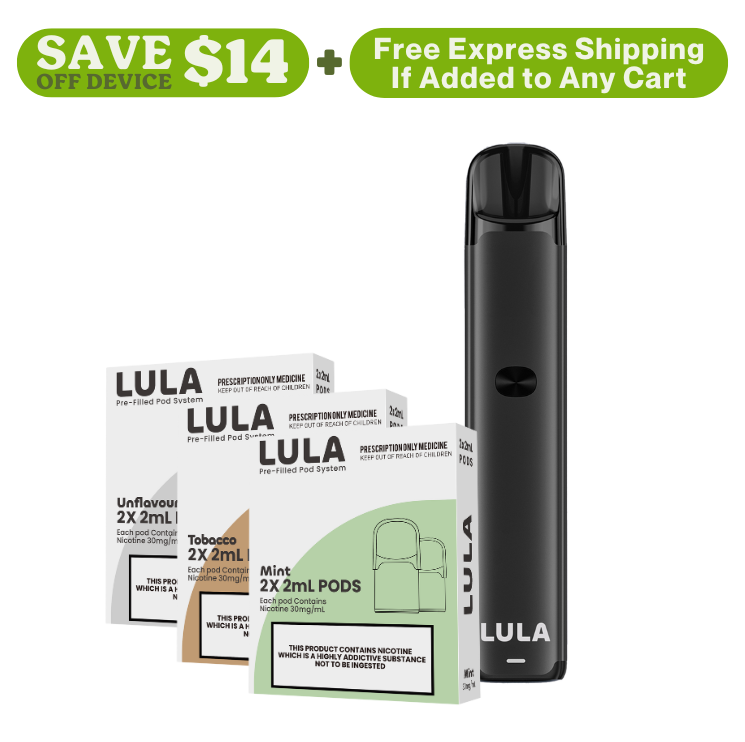 LULA Closed Pod Starter Kit 3 Pack