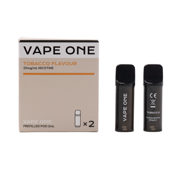 Vape One Tobacco Pods (2 x 2ml)
