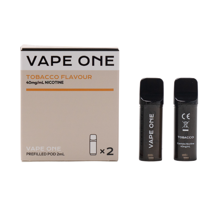 Vape One Tobacco Pods (2 x 2ml)
