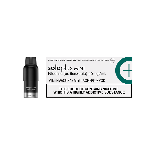 Solo Plus Mint Pods (1 x 5ml) – Tabuu