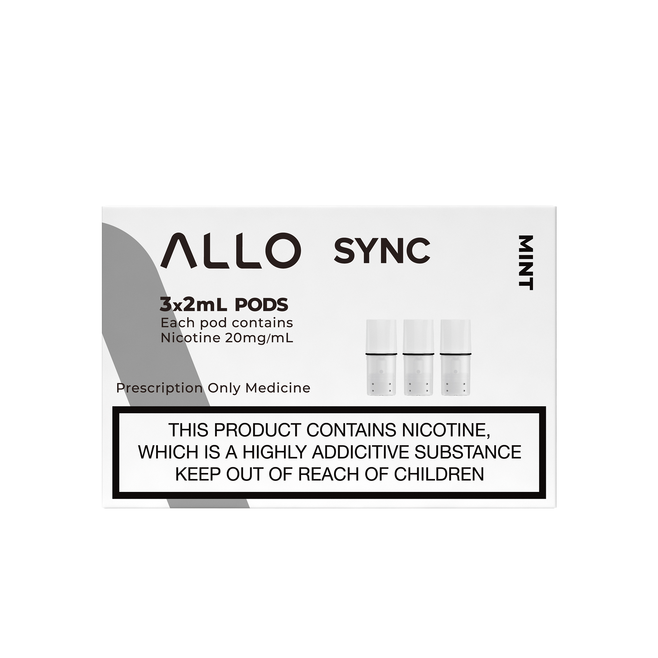 ALLO SYNC Mint Pods (3 x 2ml)