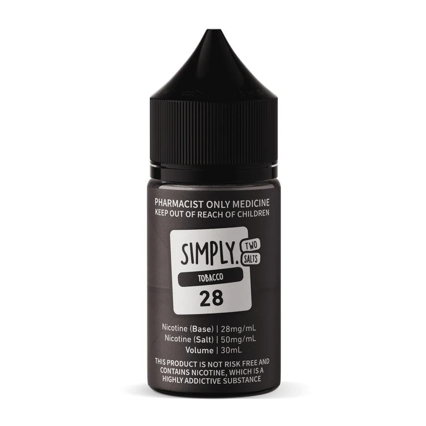 Simply Two Salts Tobacco Caramel (1 x 30ml)